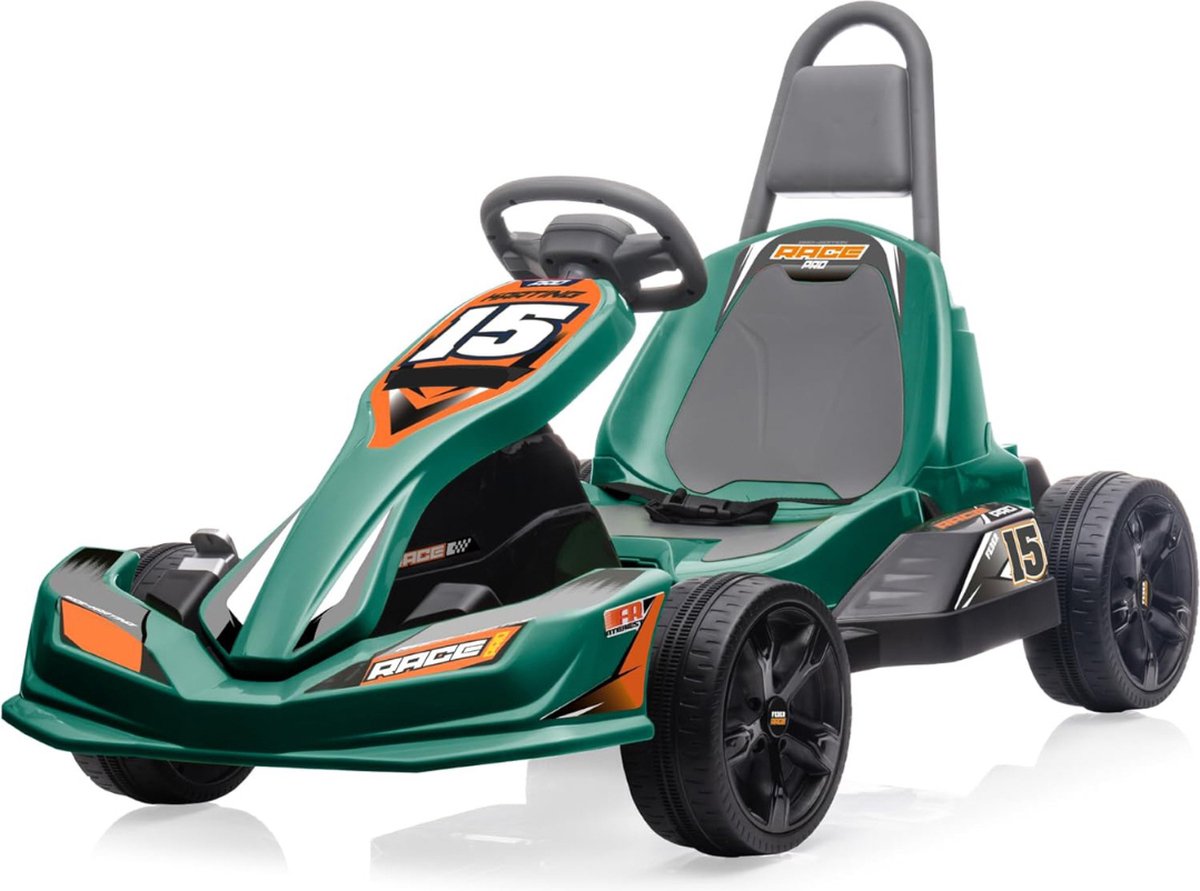    voor Jongens - Go Kart voor Kinderen - Donkergroen