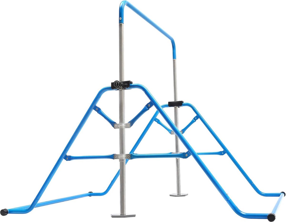White-Label® Turnrek - Rekstok - Duikelrek - Tuinrek - Blauw