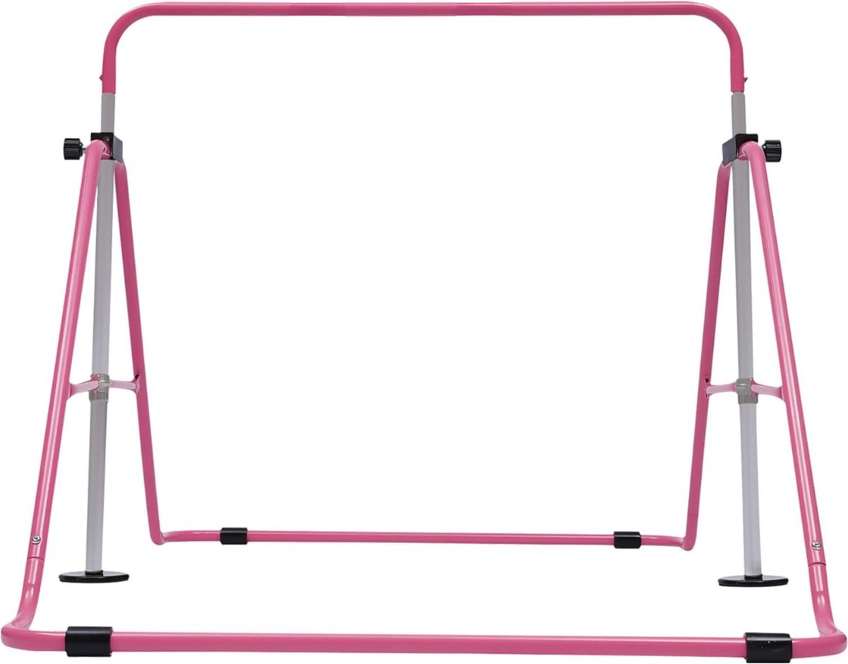 White-Label® Turnrek - Rekstok - Duikelrek - Tuinrek - Roze