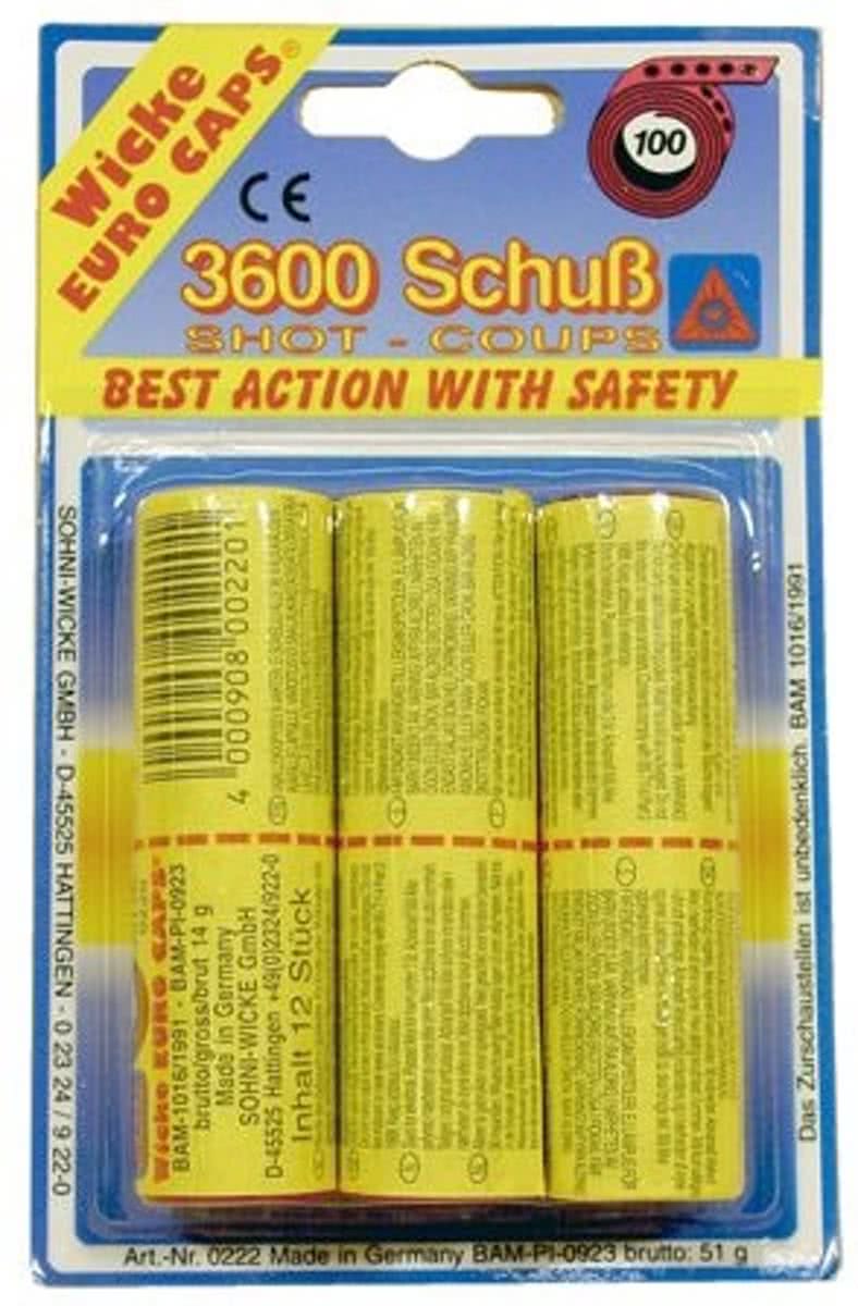   Klappers voor klapperpistool: 36x100 schoten