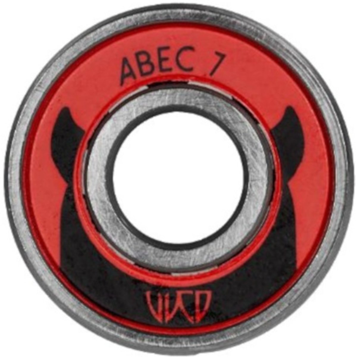 Wicked Skate Lagerset Abec-7 8-pack Rood