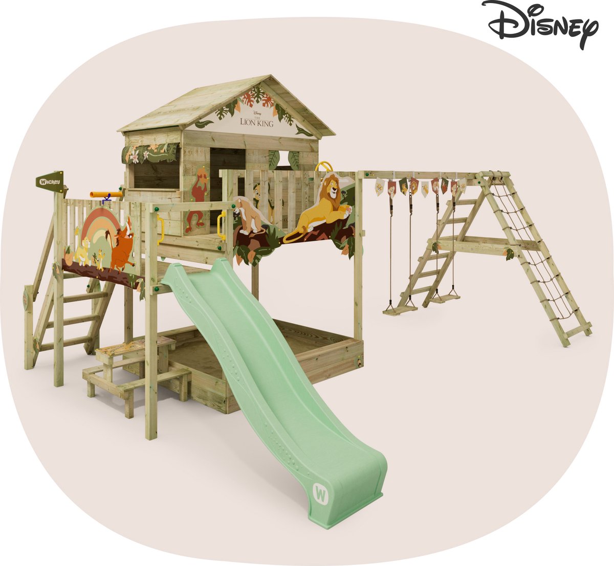 Disneys De Leeuwenkoning Saga speeltoestel van Wickey