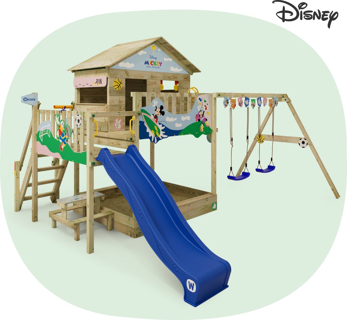 Disneys Mickey en zijn vriendjes Quest speeltoestel van Wickey