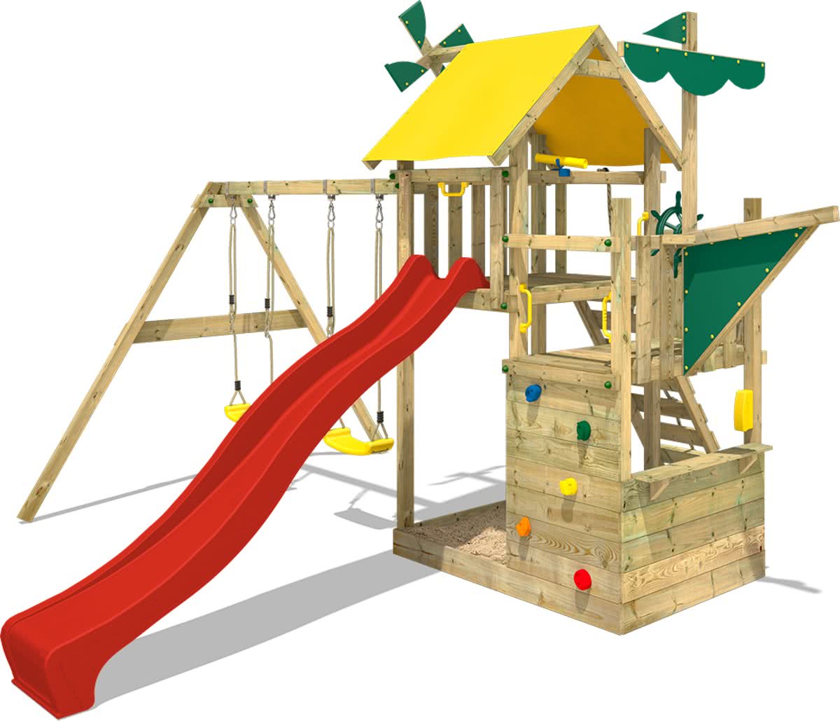 Kinder Speeltoestel WICKEY Smart Sail Rood