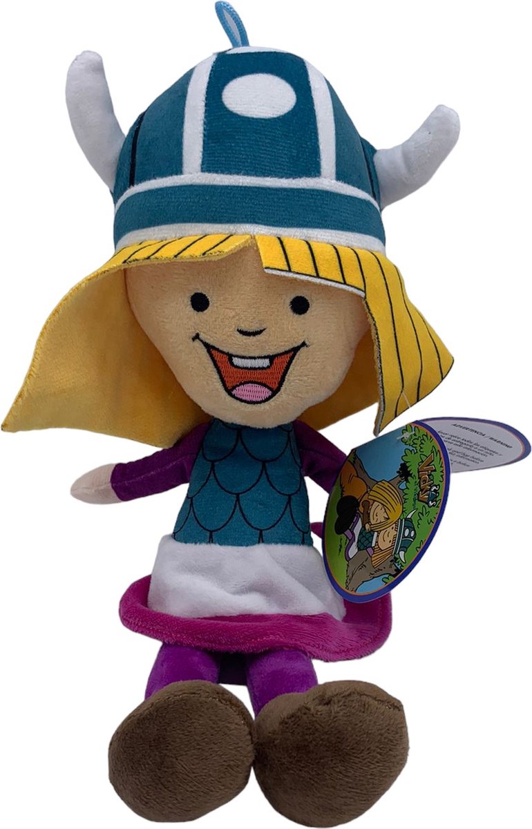 Wickie de Viking - Wicky knuffel - 30 cm - Pluche