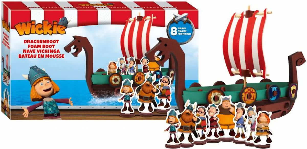 Wickie de Viking Boot Foam Maken - Knutselset