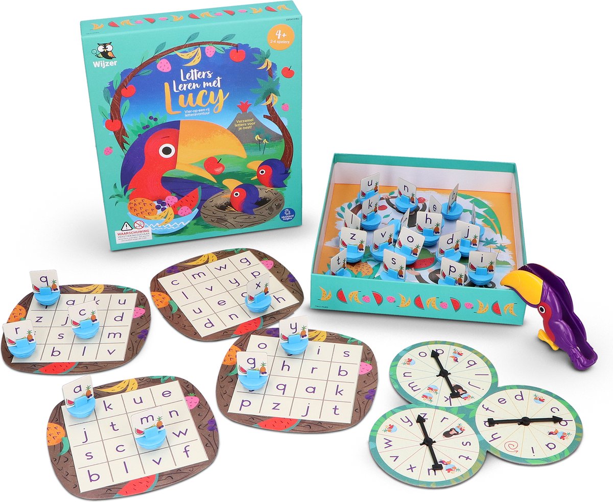 Letters Leren met Lucy - Het leukste leren lezen spel voor groep 1 t/m 3 - Leren lezen kleuters