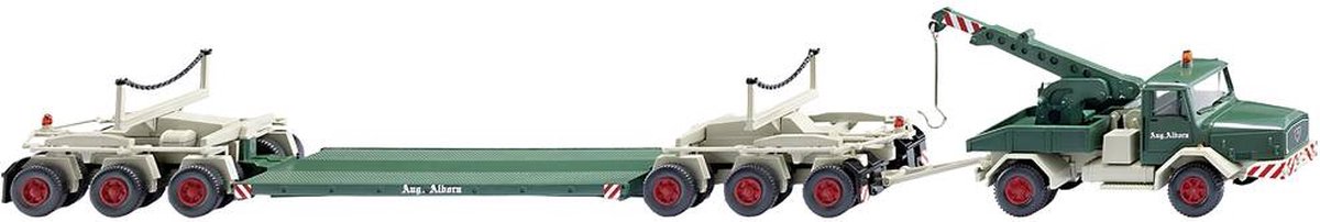 Wiking 049303 H0 Vrachtwagen Faun Diepdedederektrein August Aldoorn