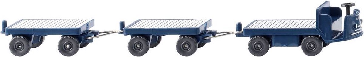 Wiking 116004 H0 Bouwvoertuig Elektrische wagens met aanhangers