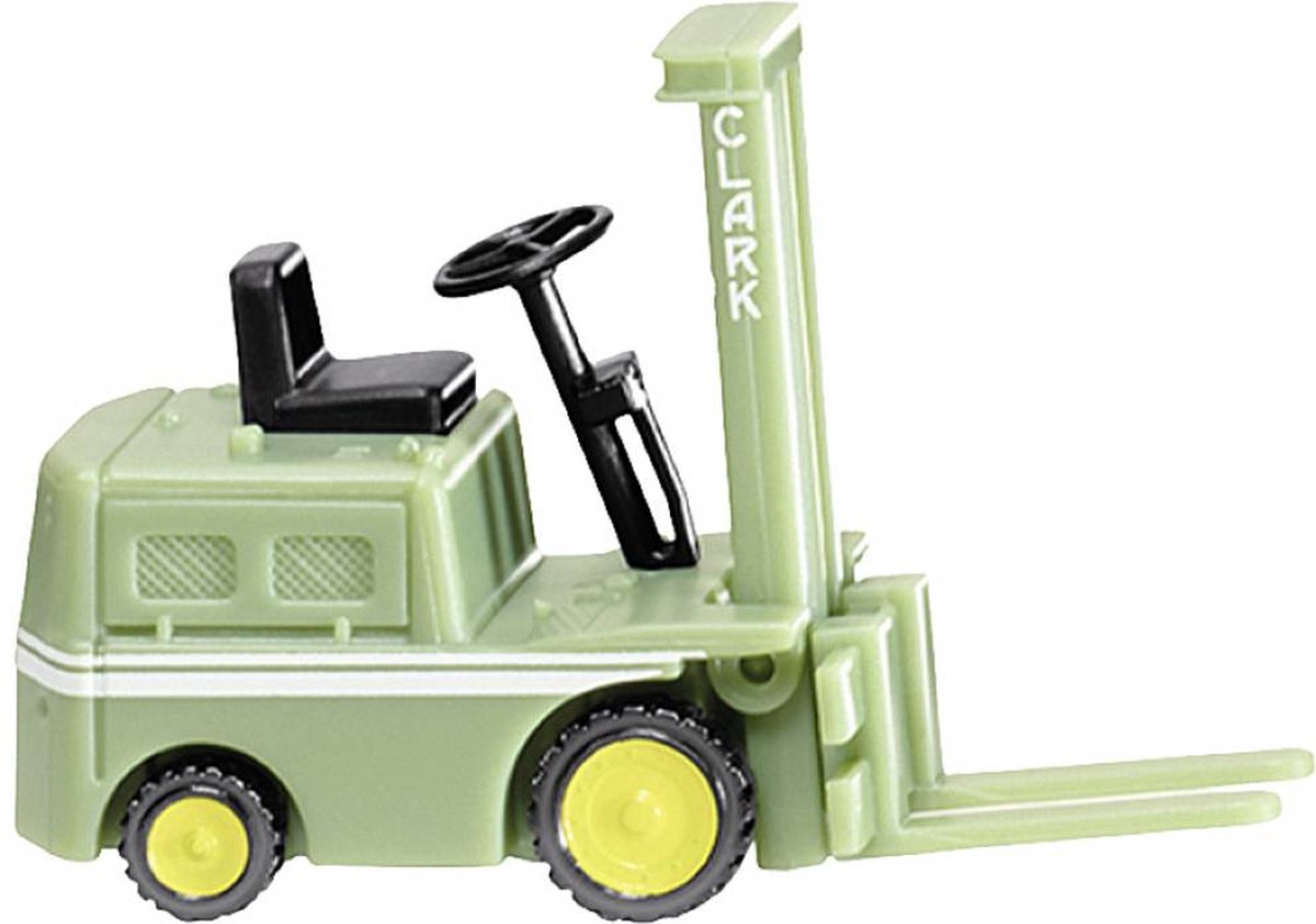 Wiking 117101 H0 Vorkheftruck Clark, lichtgroen