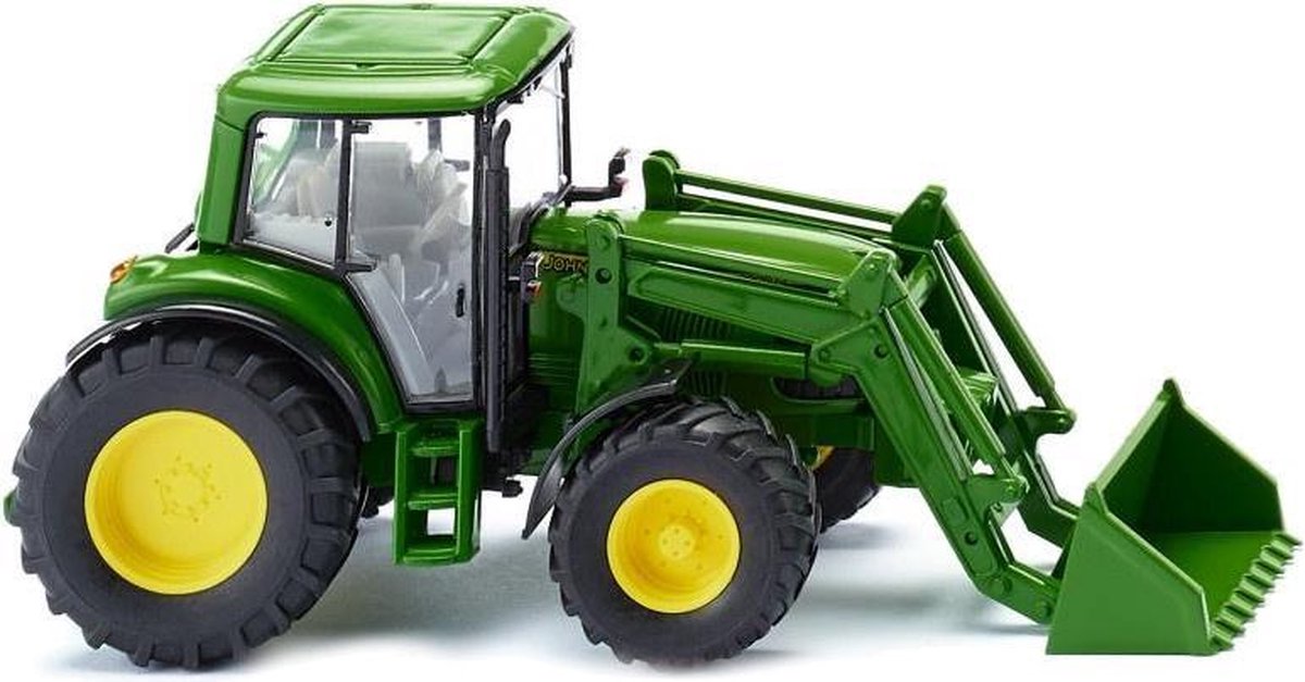 Wiking Miniatuurtractor John Deere 6920 S Wiellader 1:87 Groen