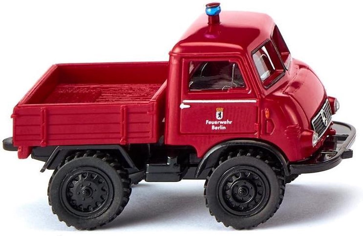 Wiking Miniatuurvoertuig Unimog U 401 Die-cast Zink 1:87 Rood