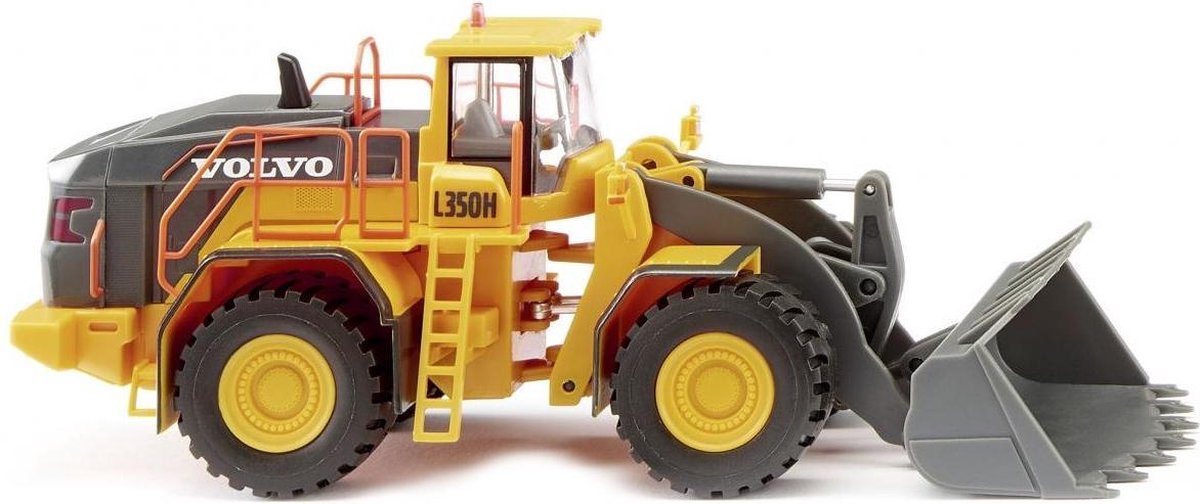 Wiking Miniatuurvoertuig Volvo L350h Die-cast Zink 1:87 Geel/grijs
