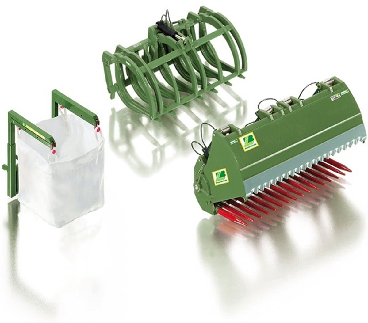 Wiking Voorlader toebehoren set b groen