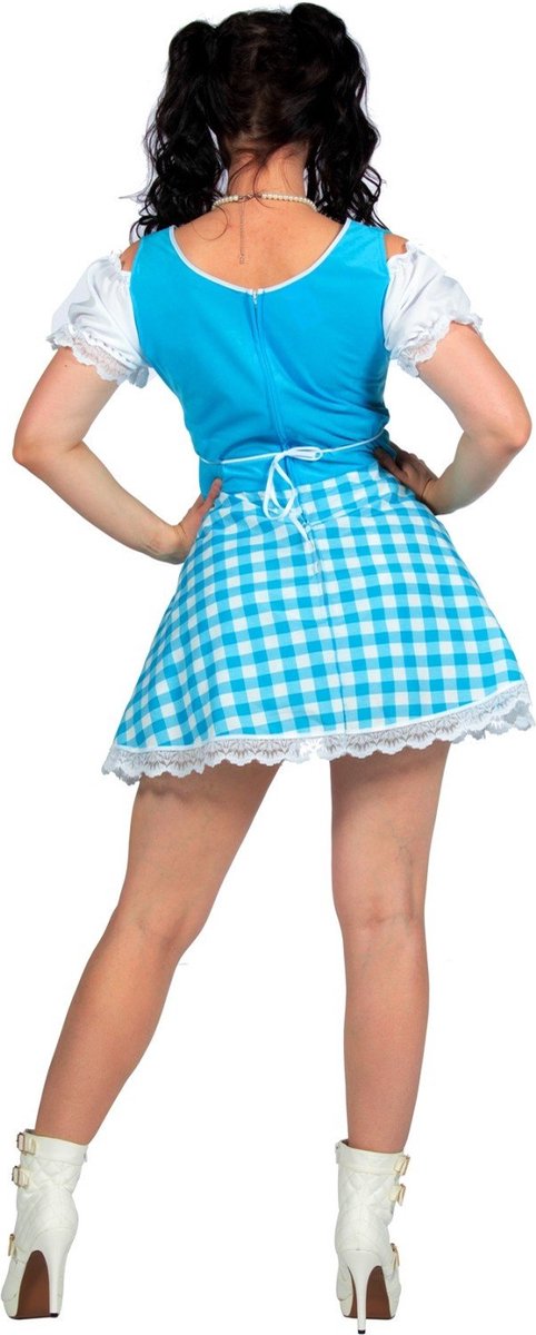 Dirndl Jurk Vrouw Aqua Valerie - Maat 40