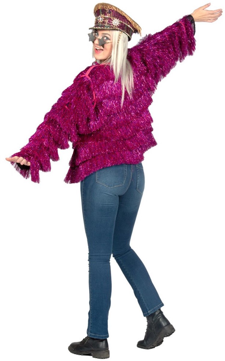 Festival Jasje Bling Tinsel - Fuchsia - Maat L-XL