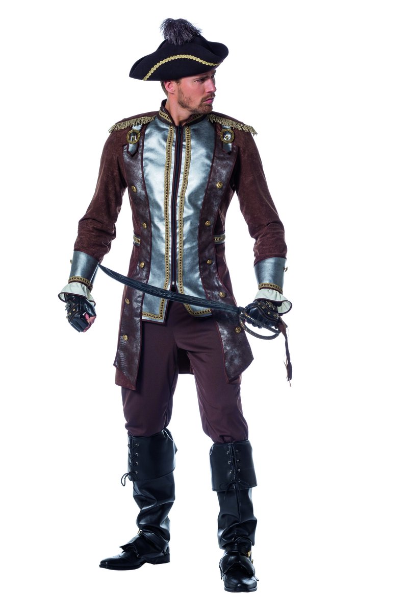 Luxe Piratenpak heren - Maat 54