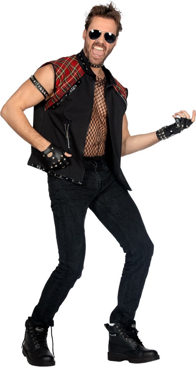 Punk Vest Heren - Maat S