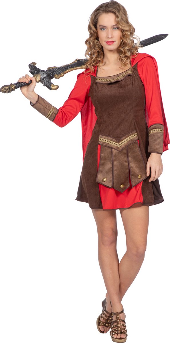 Romeinse Jurk Cape - Grieken en Romeinen - Dames - Maat XXL