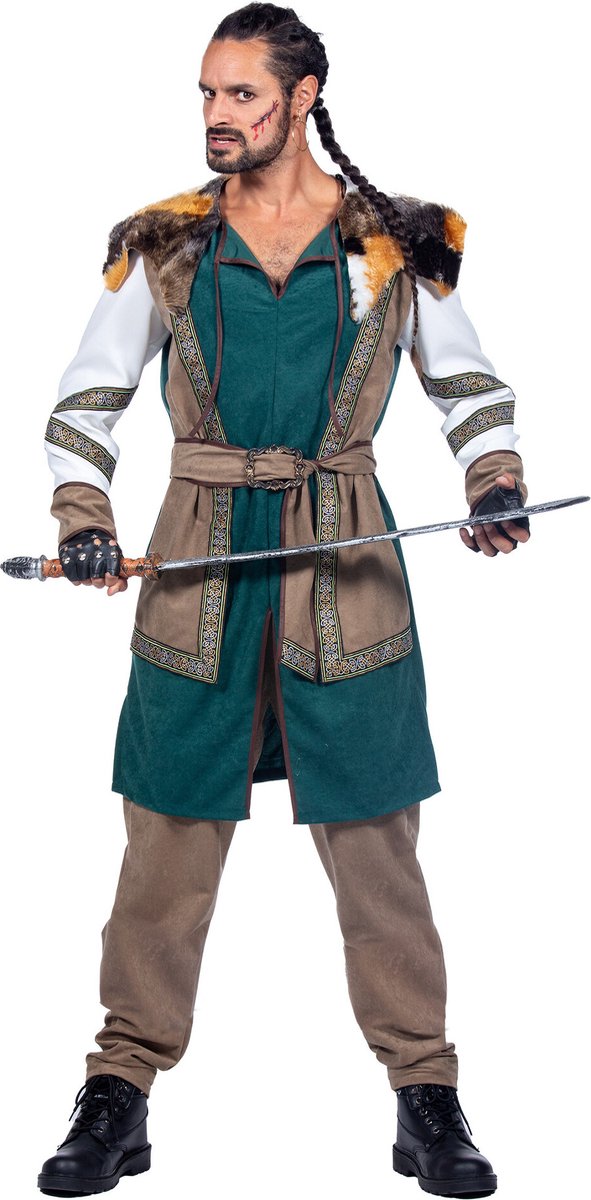 Viking Warrior Outfit Heren Premium - Maat 3XL
