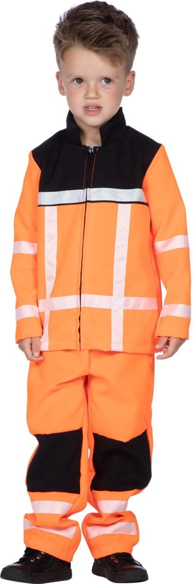 Wegwerker Kostuum Kind - Maat 152