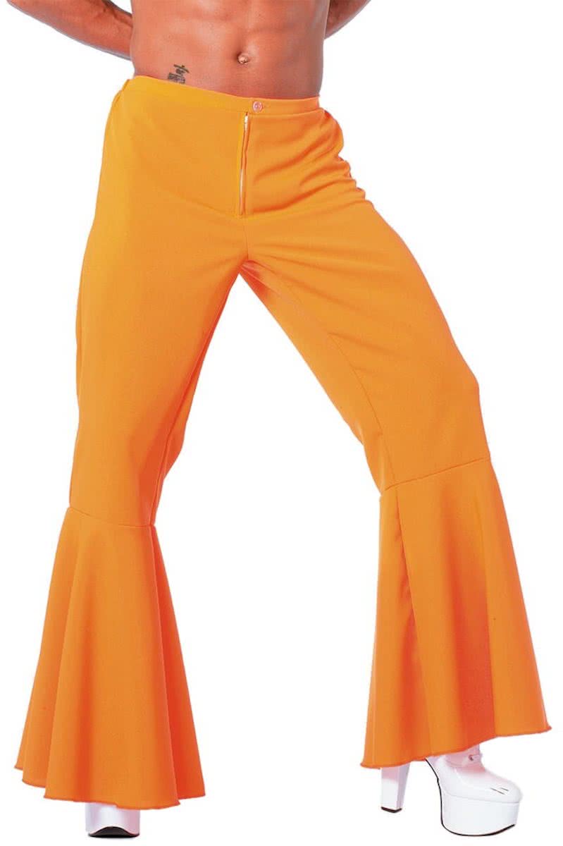Discobroek Stretch Heren Oranje - 54