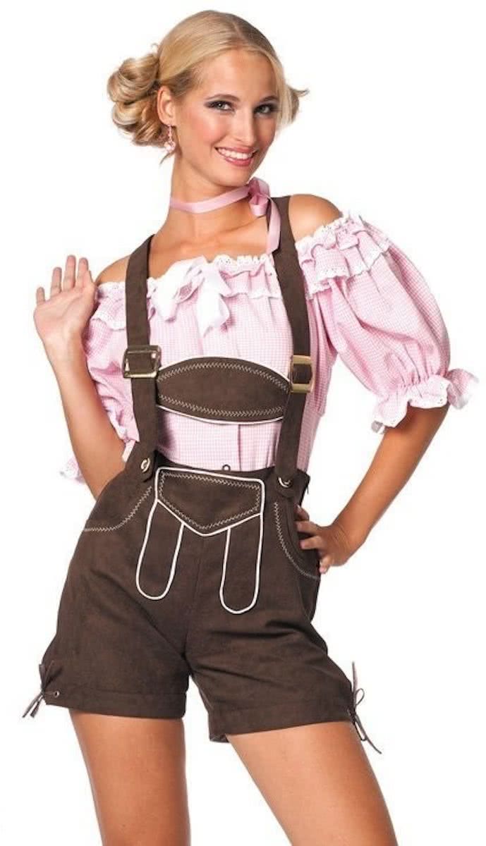 Luxe Tiroler Lederhosen Dames - 36