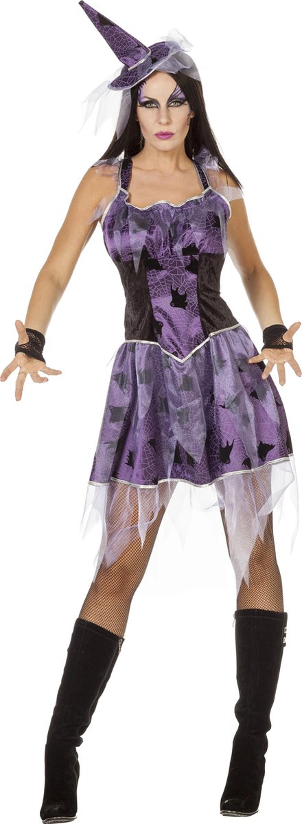 Sexy Heksenpakje Halloween - Maatkeuze: Maat 36