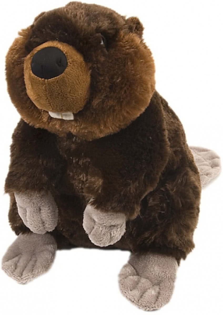 Pluche bever knuffel 30 cm