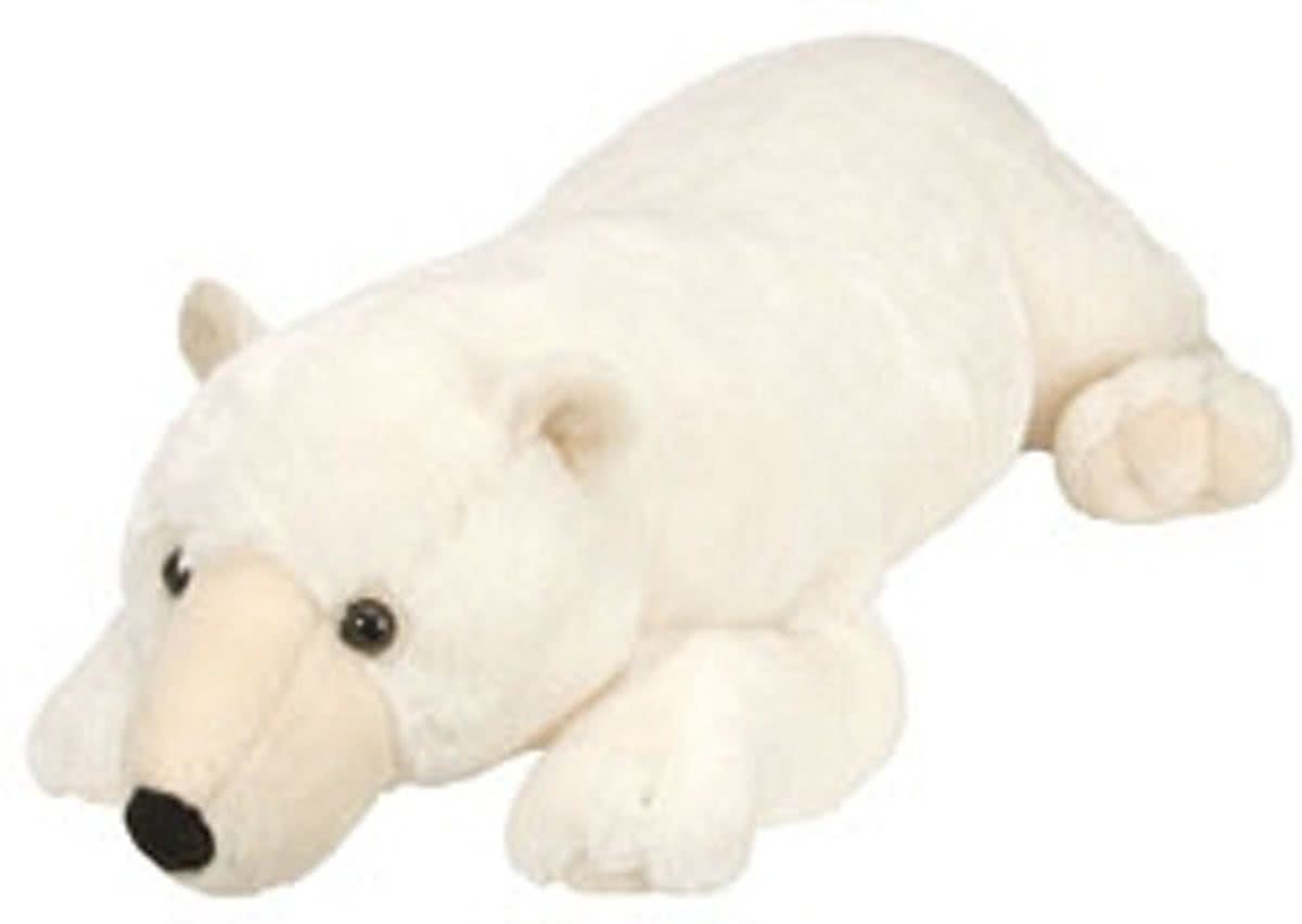 Pluche ijsbeer knuffel 76 cm