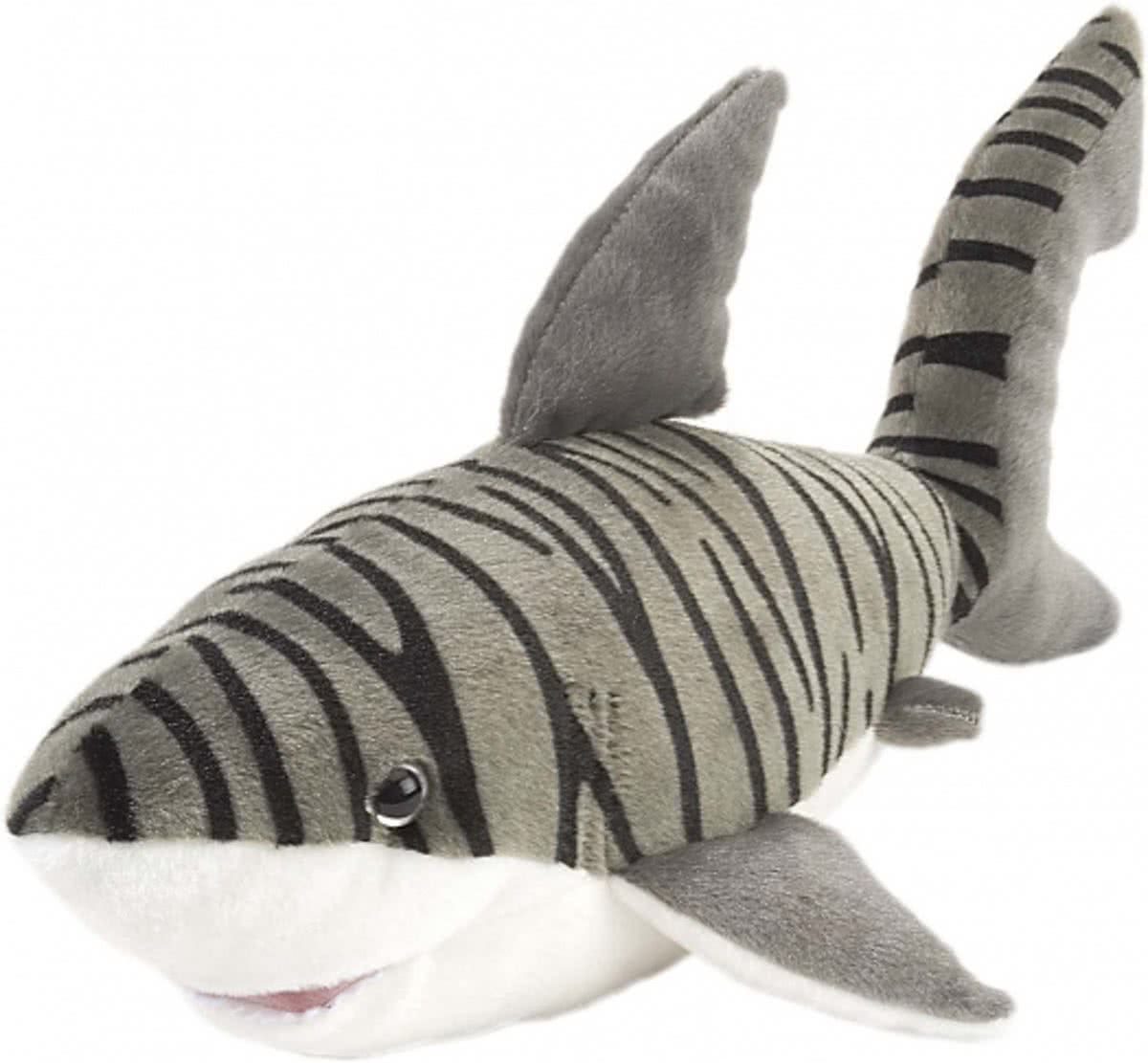 Pluche tijgerhaai 38 cm