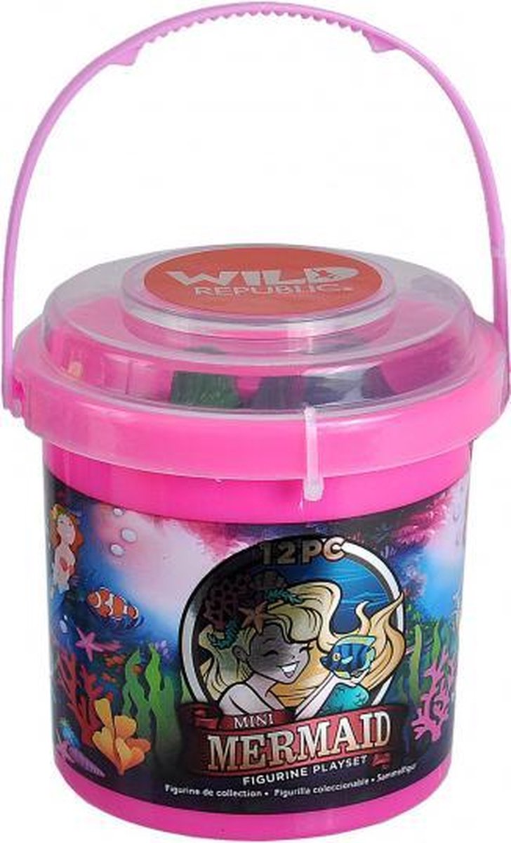 mini-speelset Mermaid meisjes 12-delig