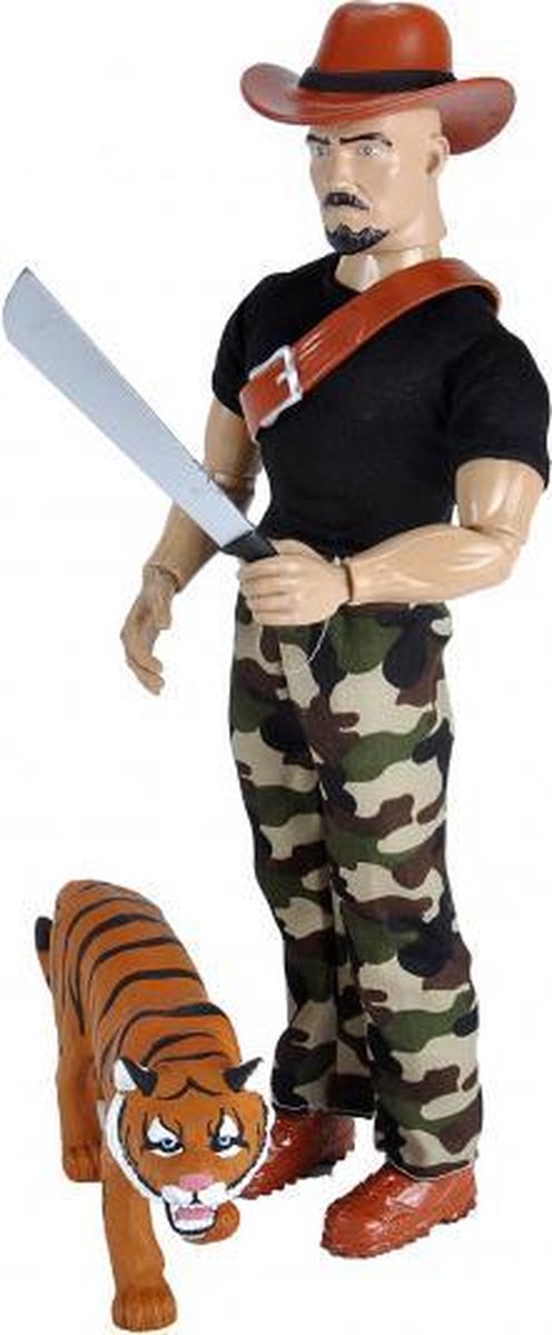 speelset Jungle Guide junior zwart/bruin 2-delig