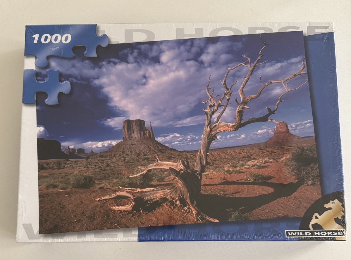 Puzzel - landschap - 1000 stukjes - wild horse