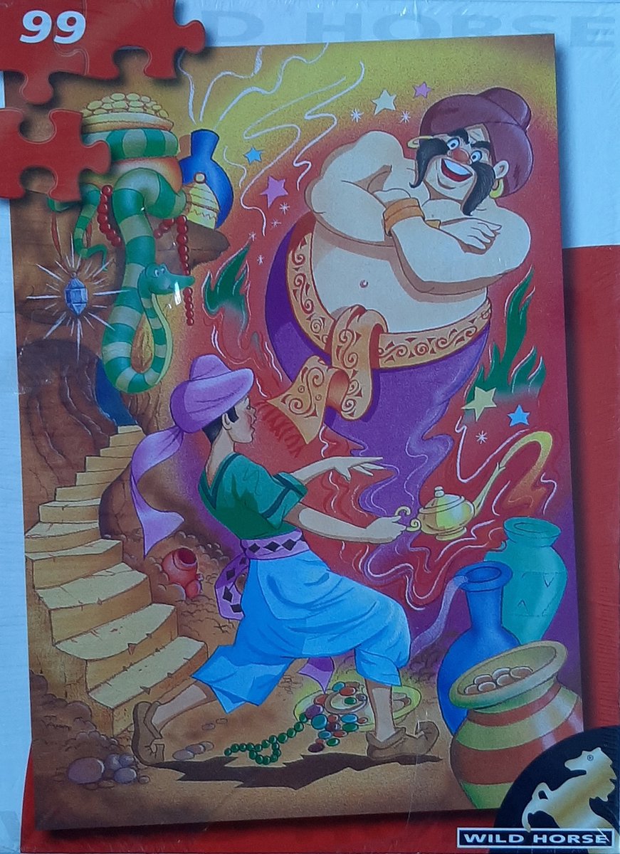 Wild horse Puzzel 99 stukjes Aladdin