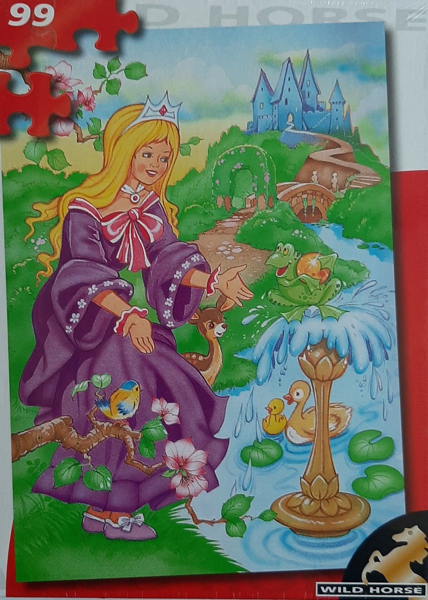 Wild horse Puzzel 99 stukjes Assepoester