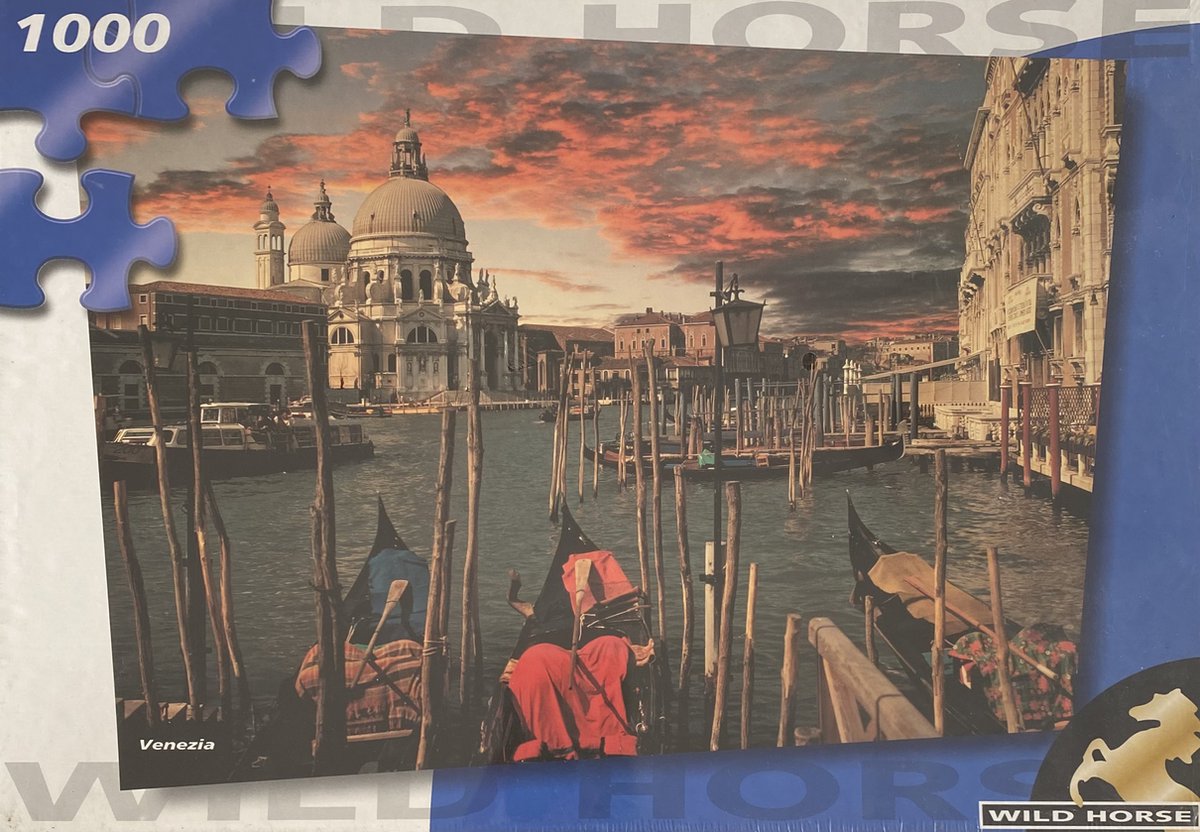Wild horse puzzel - Venetië - 1000 stukjes