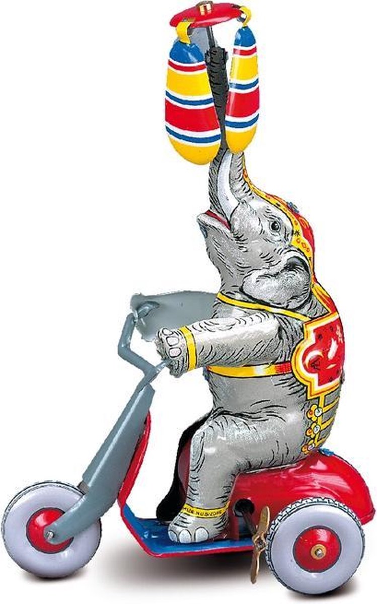   - Elefant Mit Motorroller - WIL10257