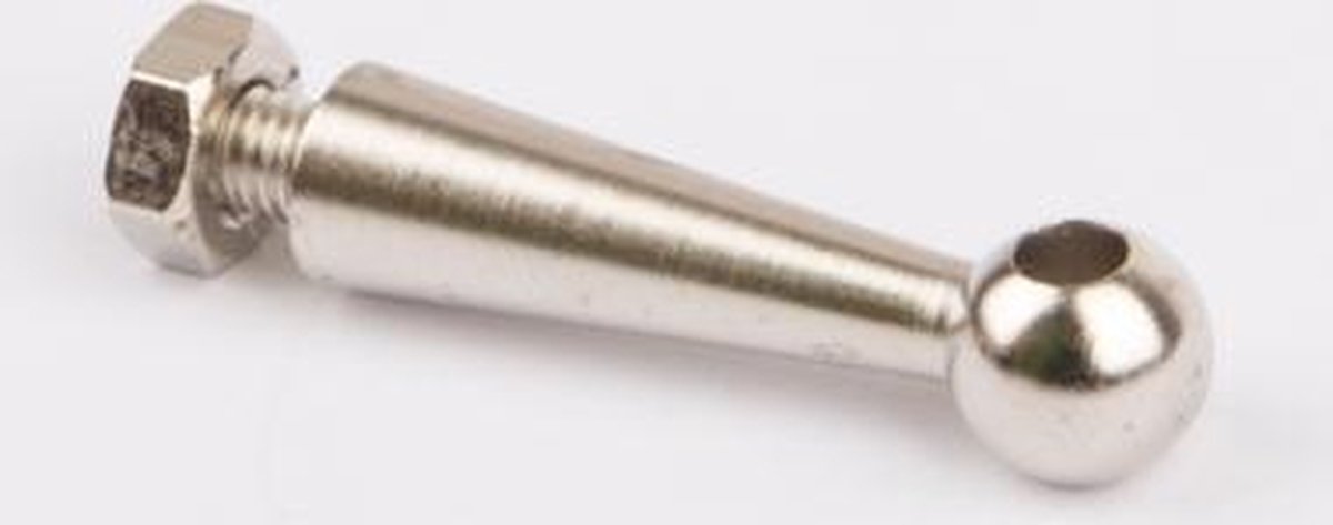 Wilesco - Gelanderstutzen Nickel M. Mutter D18/20/22/24/455 T90 - WIL01885-Model speelgoed / kits / sets / accessoires voor kinderen om te bouwen (hobbys en creatief speelgoed voor kinderen)