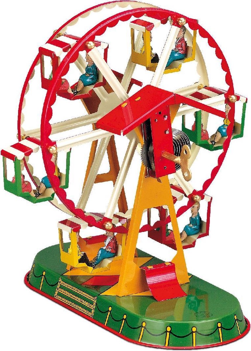 Wilesco - Riesenrad Mit 6 Gondeln Uhrwerk - WIL10700-Model speelgoed / kits / sets / accessoires voor kinderen om te bouwen (hobbys en creatief speelgoed voor kinderen)