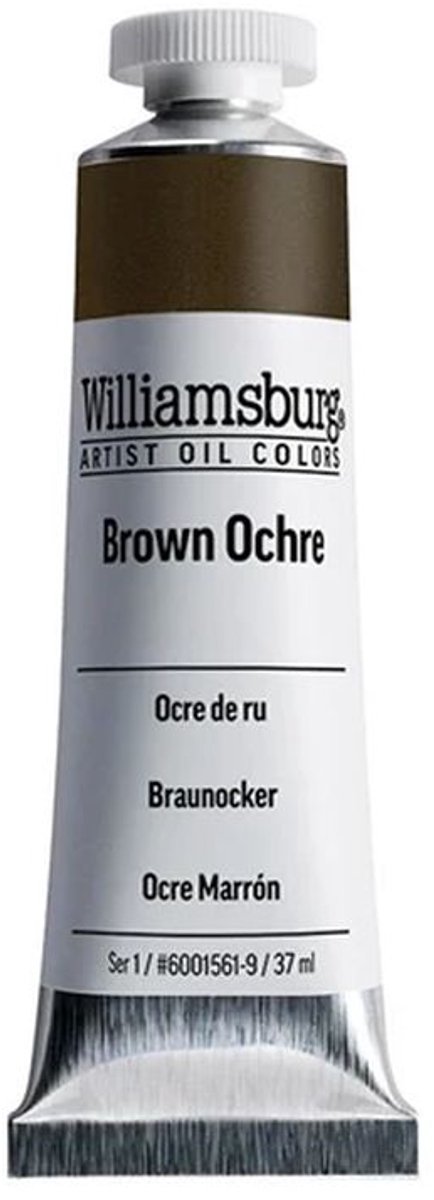 Williamsburg Olieverf Bruine Oker Tube 37 ml