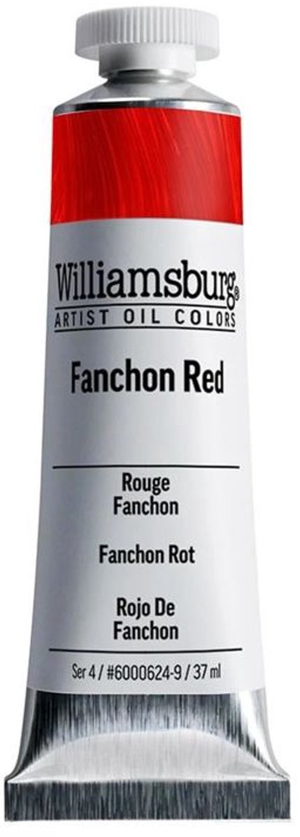Williamsburg Olieverf Fanchonrood Tube 37 ml
