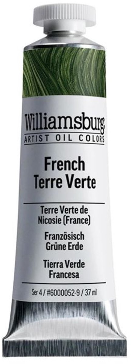 Williamsburg Olieverf Frans Groene Aarde Tube 37 ml