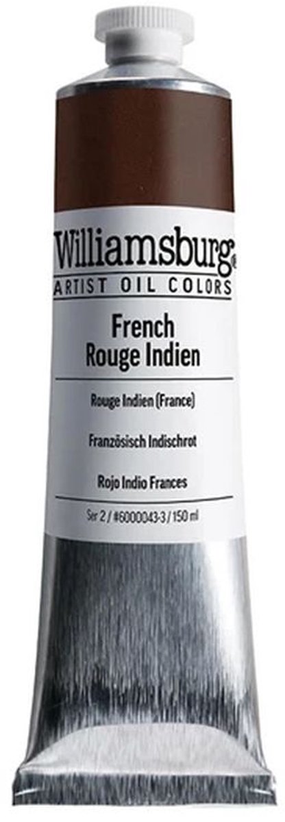 Williamsburg Olieverf Frans Indischrood Tube 150 ml