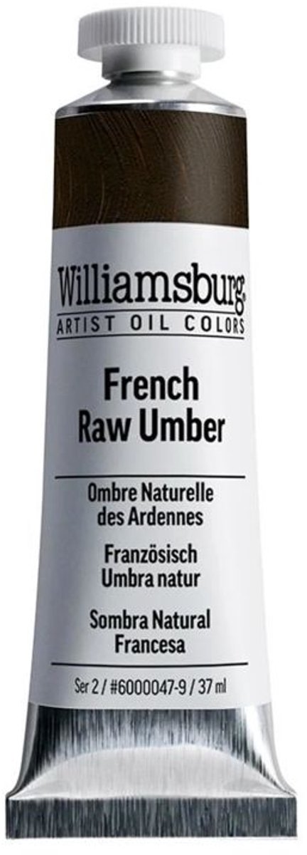 Williamsburg Olieverf Frans Omber Naturel Tube 37 ml