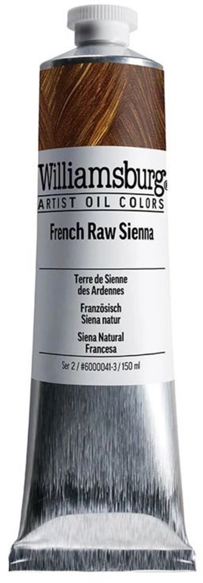 Williamsburg Olieverf Frans Sienna Naturel Tube 150 ml