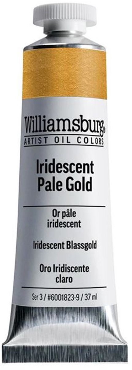 Williamsburg Olieverf Interference Iriserend Licht Goud Tube 37 ml