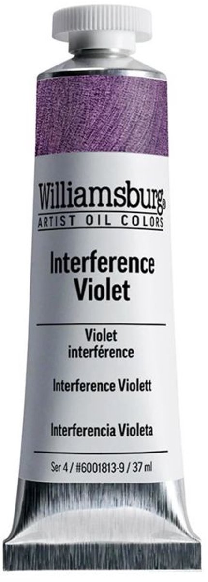 Williamsburg Olieverf Interference Violet Tube 37 ml
