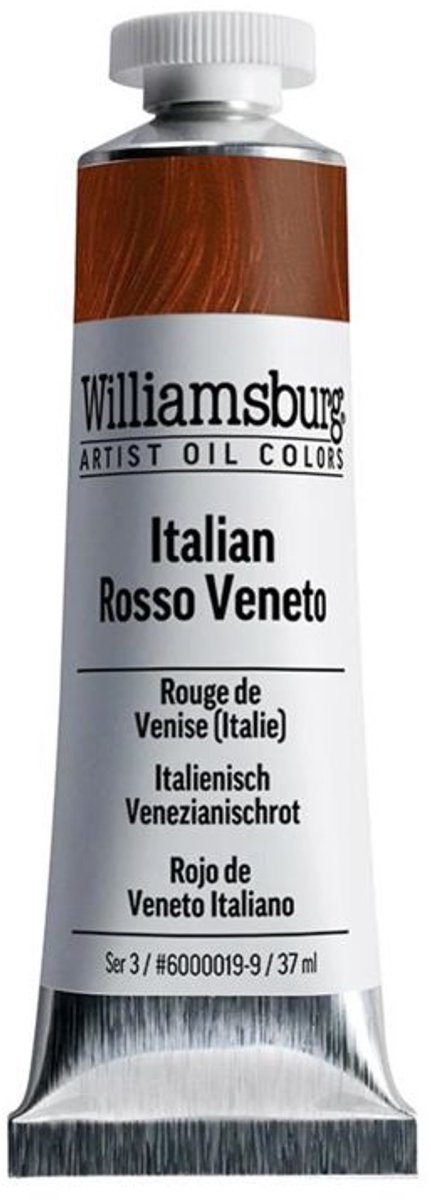 Williamsburg Olieverf Italiaans Venetorood Tube 37 ml