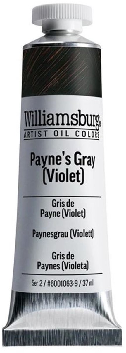 Williamsburg Olieverf Paynesgrijs Violet Tube 37 ml